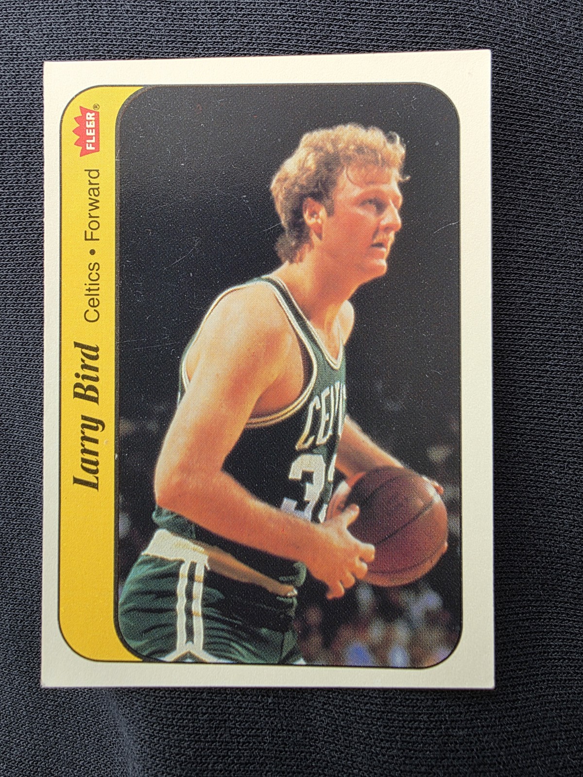 1986 Fleer Sticker Larry Bird!!