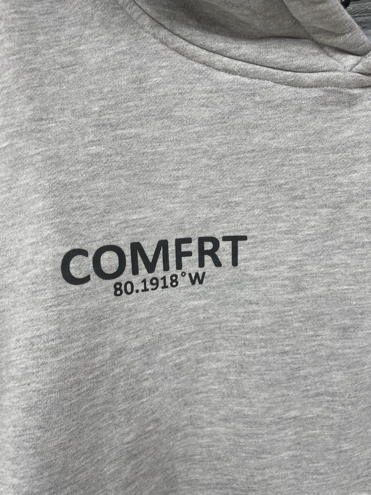 Comfrt coordinate grey viral unisex hoodie large gray oversized baggy