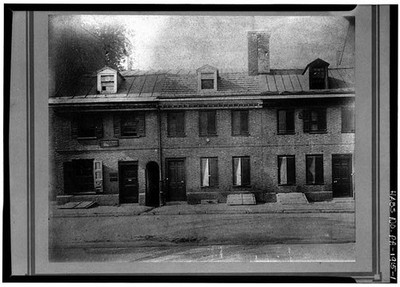 1. Photocopy of photograph Booth, Garrett Blair, no date FRONT FACADES -