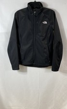 The North Face Women's Apex Softshell Jacket Black Full Zip Size Medium