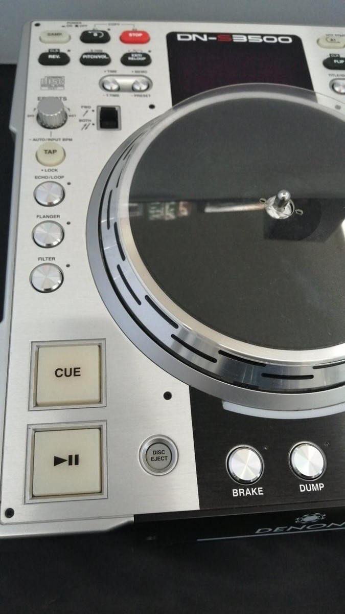 DENON DN-S3500 ×2台のSET 2X Denon DN-S3500 Professional DJ Turntable CD/MP3 Player