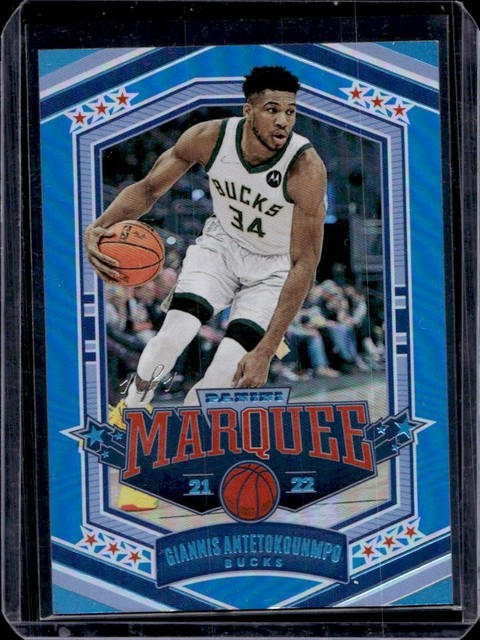 2021-22 Chronicles Giannis Antetokounmpo Platinum #1/1 Bucks