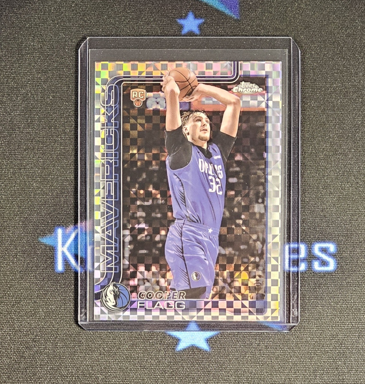 Cooper Flagg 2025-26 Topps Chrome X-Fractor RC #251