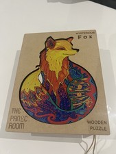 Unidragon Size M Mysterious Lion Whimsy Cut Figured Wooden Jigsaw Puzzle