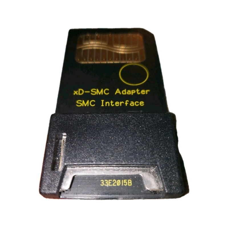 xD-SMC SmartMedia xD Memory Card Adapter PCMCIA Interface MPN 33E2015B