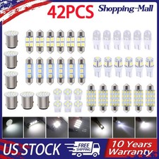 42x Led Interior Lights Bulbs Kit Car Trunk Dome Map License Plate Lamp 6000k Us 42x Led Interior Lights Bulbs Kit Car Trunk Dome Map License Plate Lamp 6000k Us