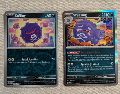 MEW 151 S&V LOT | WEEZING HOLO | KOFFING | EVOLUTION HUNT | GREAT CONDITION