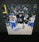 Saquon Barkley Authentic Signed 8x10 Photo Autographed Philadelphia Eagles COA