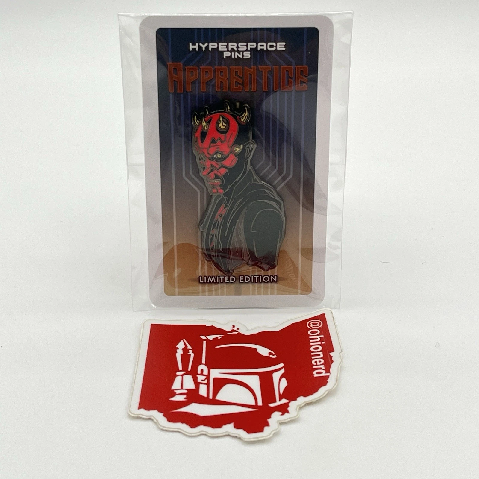 Hyperspace Darth Maul The Apprentice Pin Limited Edition Darth Mall