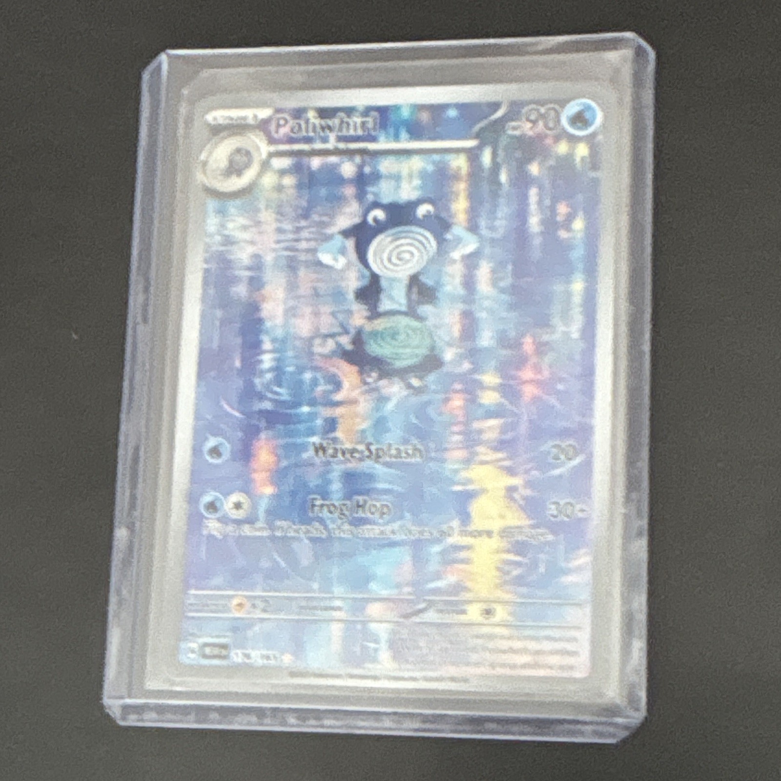 The Pokemon Company Poliwhirl 176/165 Scarlet & Violet 151 IR Reverse Holo 90HP