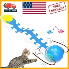 Versatile Motion Cat Ball with Chirping Effects - Ideal for Active Indoor Cats