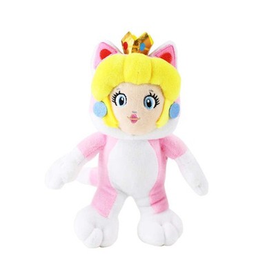 Super Mario Katzen-Peach Cat Kuscheltier - 20 cm Plüschtier