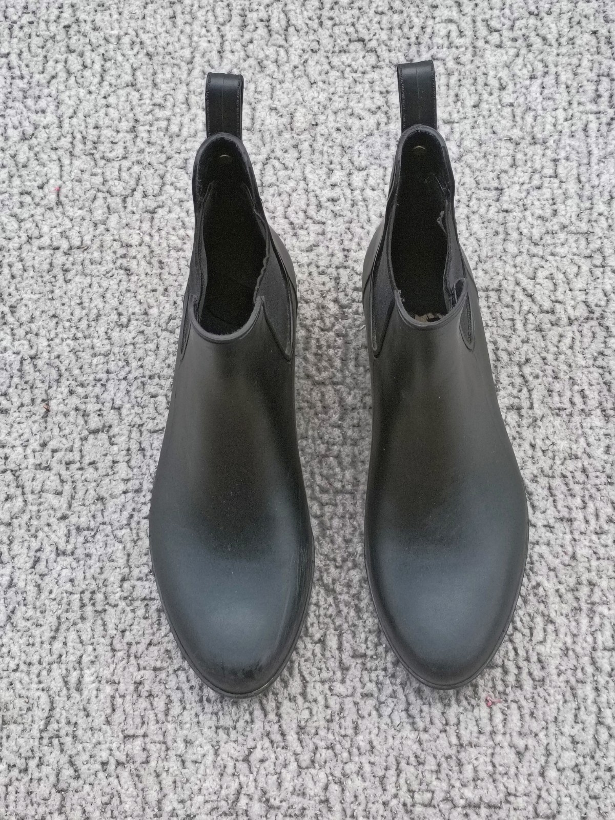 Sam Edelman Women's Black Leather Ankle Boots Size 8 Preowned