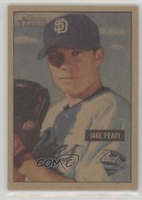 2005 Bowman Heritage Mahogany Jake Peavy #153 6f8