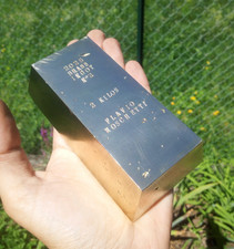 LINGOTTO DI OTTONE MASSELLO Fermacarte, fuso a mano! 2kg