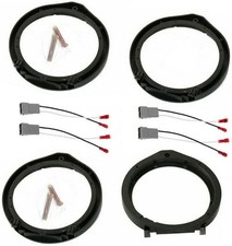 2 Pairs Car Speaker Adapter Board Wiring Harness Connector for Honda-Civic 6.5"