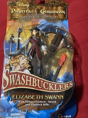 DISNEY Pirates of the Caribbean Swashbucklers Elizabeth Swann figure Disney 2008
