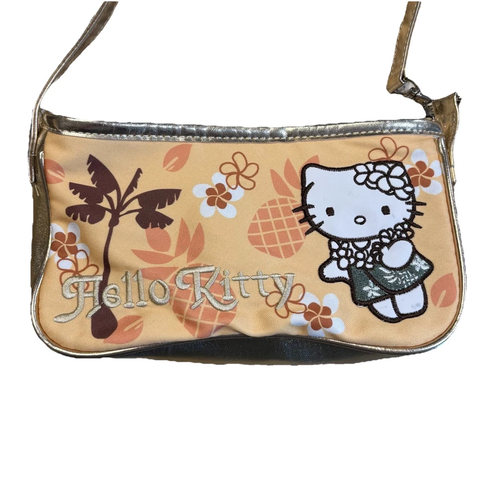 Mini Bolso de Hombro Hello Kitty Y2K Vintage Sanrio Glam Tropical Hawaiano Foto 2 de 4