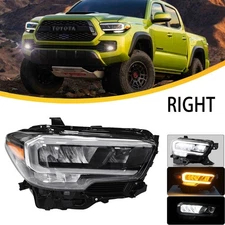 Right Full LED Headlights Assembly Lamp Fit 2020-2023 Toyota Tacoma Limited/TRD
