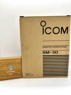 Icom SM-30 Table Microphone - Black for sale online | eBay