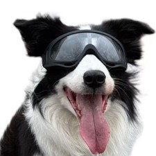 Pet Dog Sunglasses UV Protection Goggles Adjustable Straps for Golden Retriever