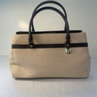 Vintage Etienne Aigner Straw Handbag Excellent Condition