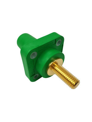 Hubbell HBLFRSGN Panel Mount Receptacle Female 300/400A 600V Threaded Stud NEW