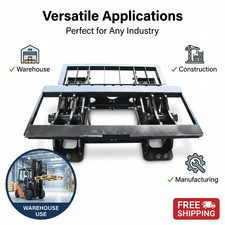 Hydraulic Adjustable Forks for Forklifts-Heavy-Duty Material Handling Attachment