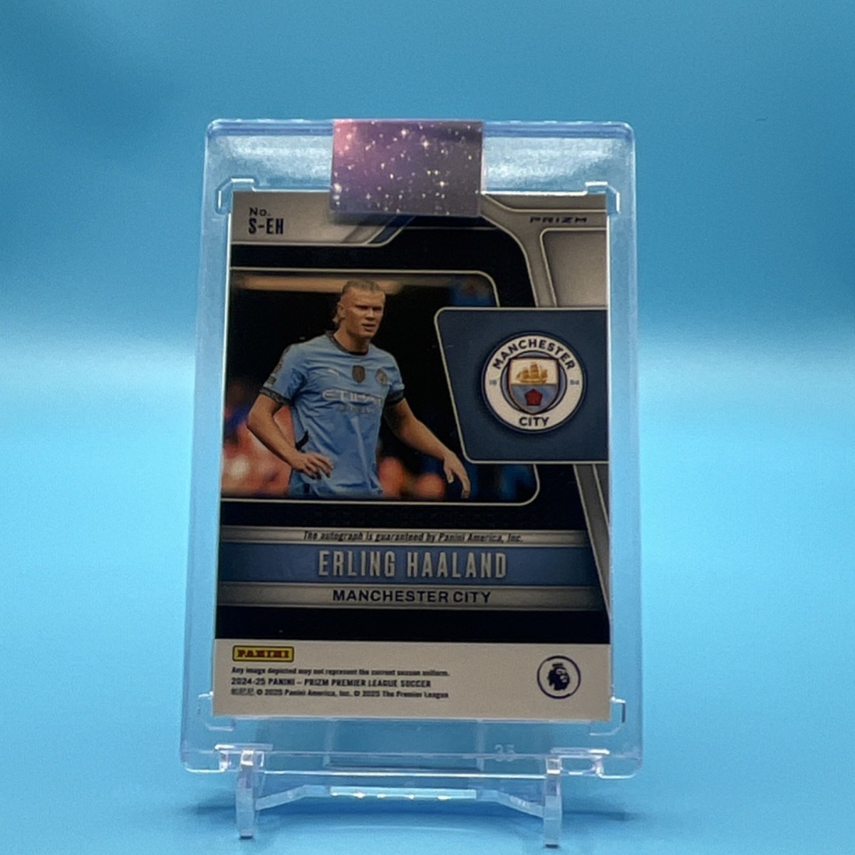 2024-25 Panini Prizm Premier League - Signatures Erling Haaland #S