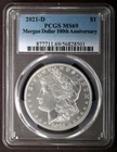 2021-D PCGS MS69 MORGAN Silver $1 Dollar Coin Denver Mint MS69