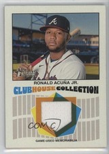 2026 Topps Heritage Clubhouse Collection Relics Ronald Acuna Jr Acuña lg1