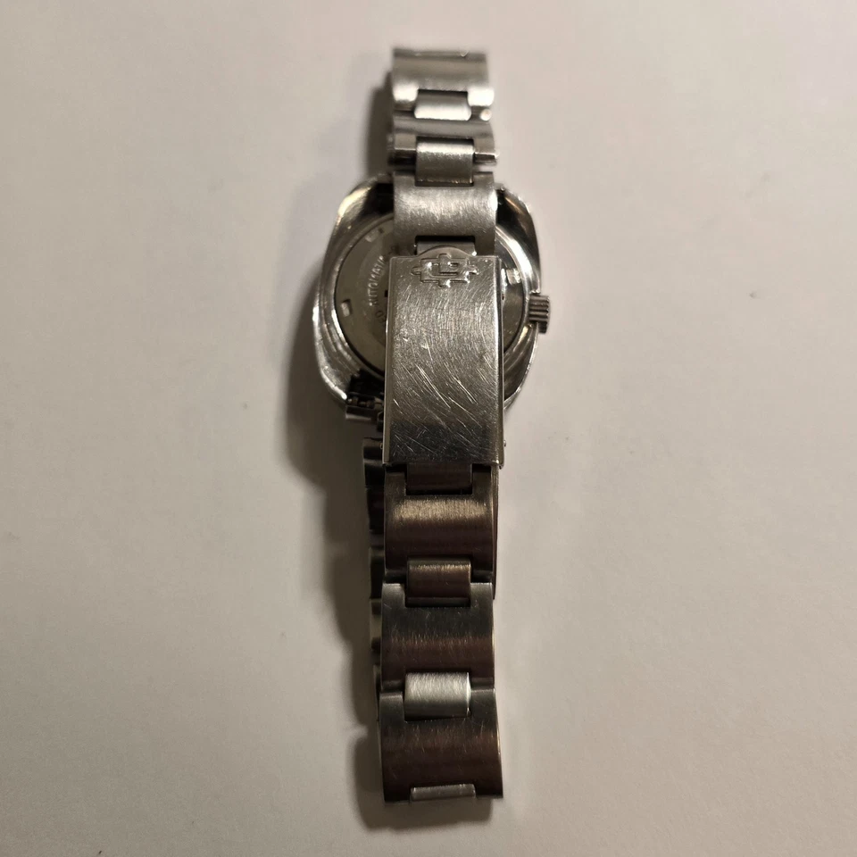 Orologio Lorenz Automatico Vintage Calibro ETA 2551 Acciaio Swiss Made Funziona - Immagine 4 di 4