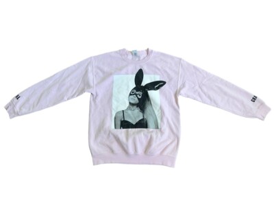 Ariana Grande Dangerous Woman Tour Pink Bunny Crewneck Size Medium