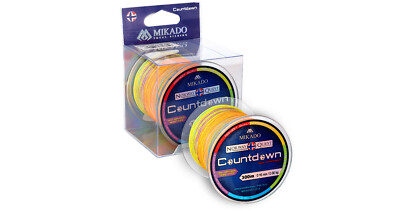 Braided Line Norway Quest 300m Countdown Multicolor Rund Geflochtene Angelschnur