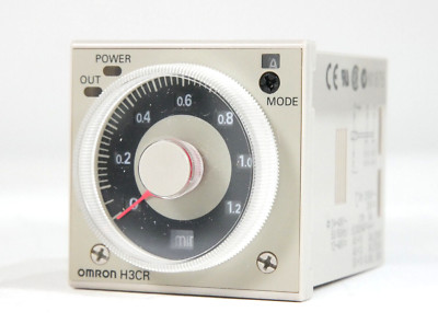 OMRON H3CR-A8 Zeitrelais | 1,2s - 300h | f.Sockel P2CF-08 | 24-48VAC | 12-48 VDC