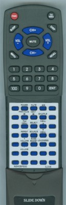 Replacement Remote for iLive REM-ISP500, ISP500CW, ISP500
