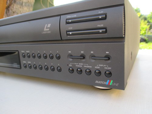Philips LDP-410 Match Line Hochwertiger LaserDisc Player (Bildplattenspieler) LD - Afbeelding 4 van 13