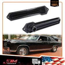 For 70-72 Chevrolet Monte Carlo Smoke Front OR Rear Bumper Side Marker Lights 2X