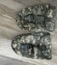 2 USGI Molle ACU ETool Entrenching Tool Carrier Cover/Pistol Pouch