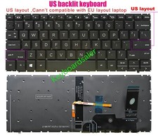 US Backlit Keyboard For HP EliteBook 840 G9 G10,845 G9 G10,830 G9 G10,835 G9 G10