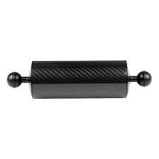 Underwater Diving Carbon Fiber Float Arm Ball Buoyancy Extend Bracket Black
