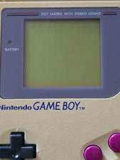 Original Game Boy DMG-01 Console - TESTED WORKING
