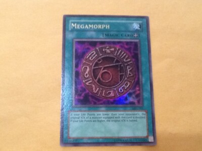 Yugioh MEGAMORPH MRL-061 Unlimited Magic Card Ultra Rare NEVER