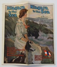 Canada Steamship Lines Limited Niagra To The Sea 1921 Brochure
