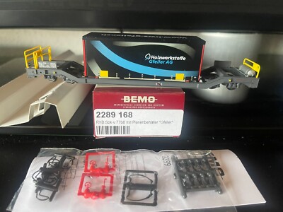 Bemo 2289 168 Planenbehälterwagen ''Gfeller'' der RhB  NEU + OVP