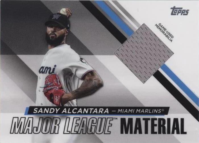 2024 Topps Series 1 - Sandy Alcantara #MLM-SA - 1 of 1