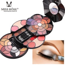 All In One Makeup Gift Set 43 Eye Shadow colors Blush Lipstick Cosmetic Case