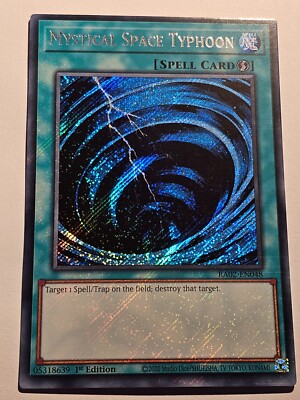 Mystischer Weltraumtaifun (V.3 - Secret Rare) YUGIOH RA02 ENGLISCH NM 2923