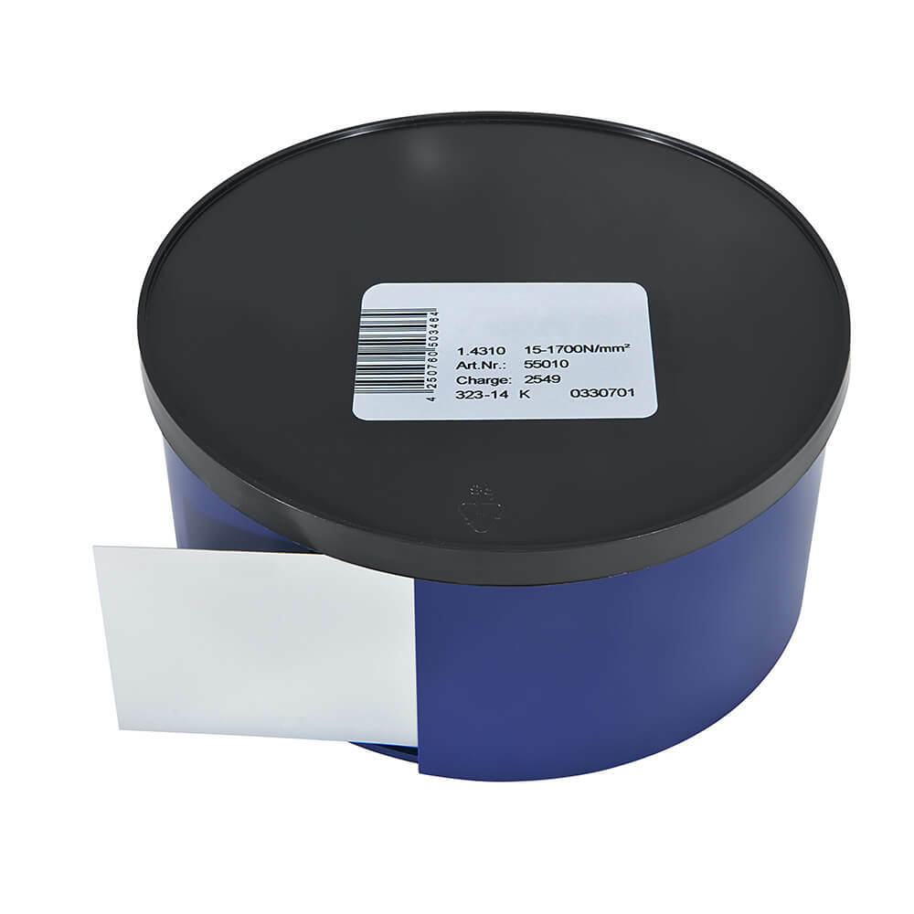 1m Edelstahlband Federstahl 1.4310 INOX Breite 5-150mm, Stärke 0,10-0,30mm eBay 1m Edelstahlband Federstahl 1.4310 INOX Breite 5-150mm, Stärke 0,10-0,30mm eBay