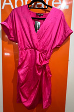 Cameo Rose Pink Wrap Mini Dress, Size 6, New With Tag, Sf, 15465/15464